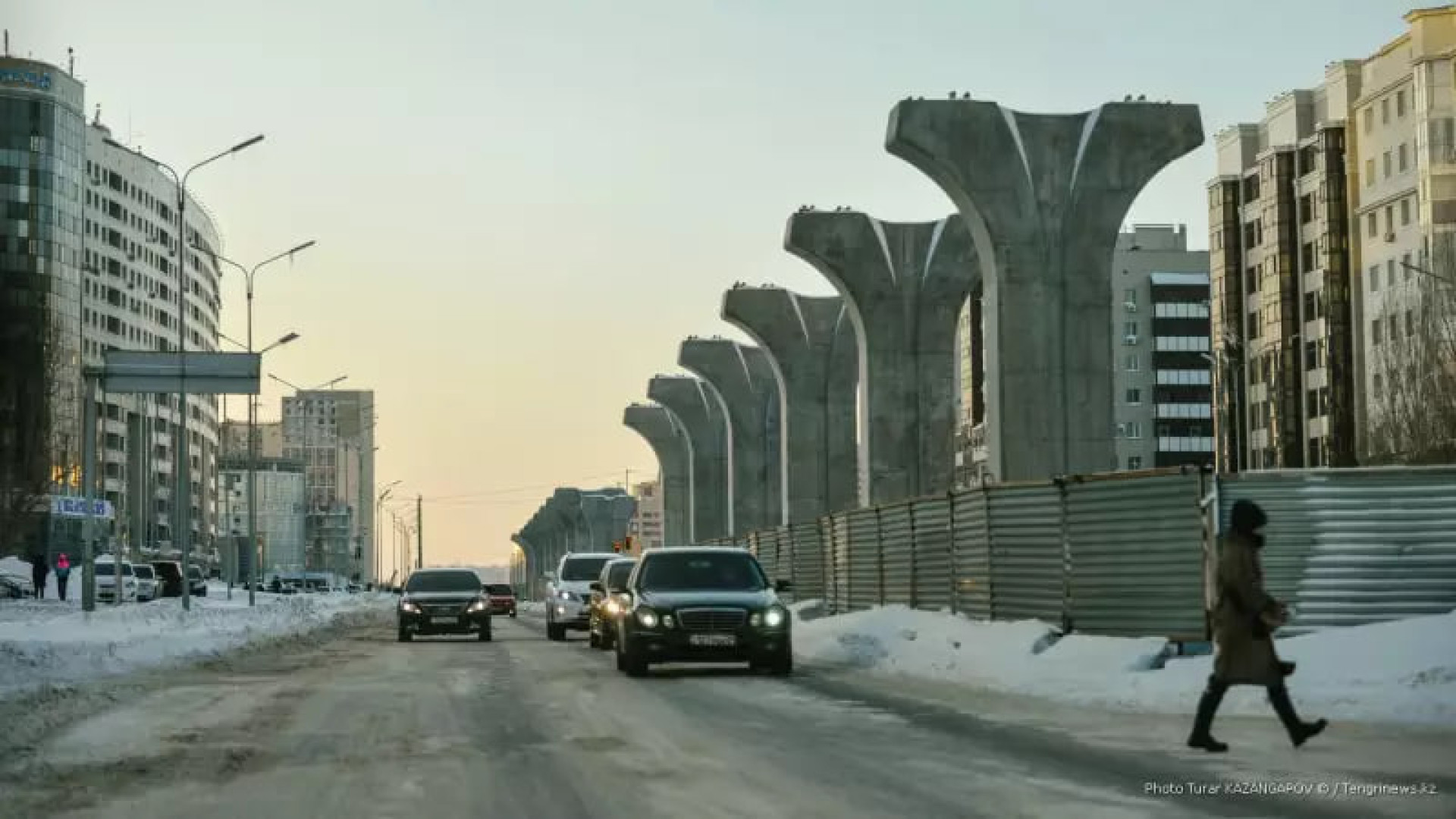 В Астане изменят дорожное движение в связи со строительством LRT |  Tengriauto.kz