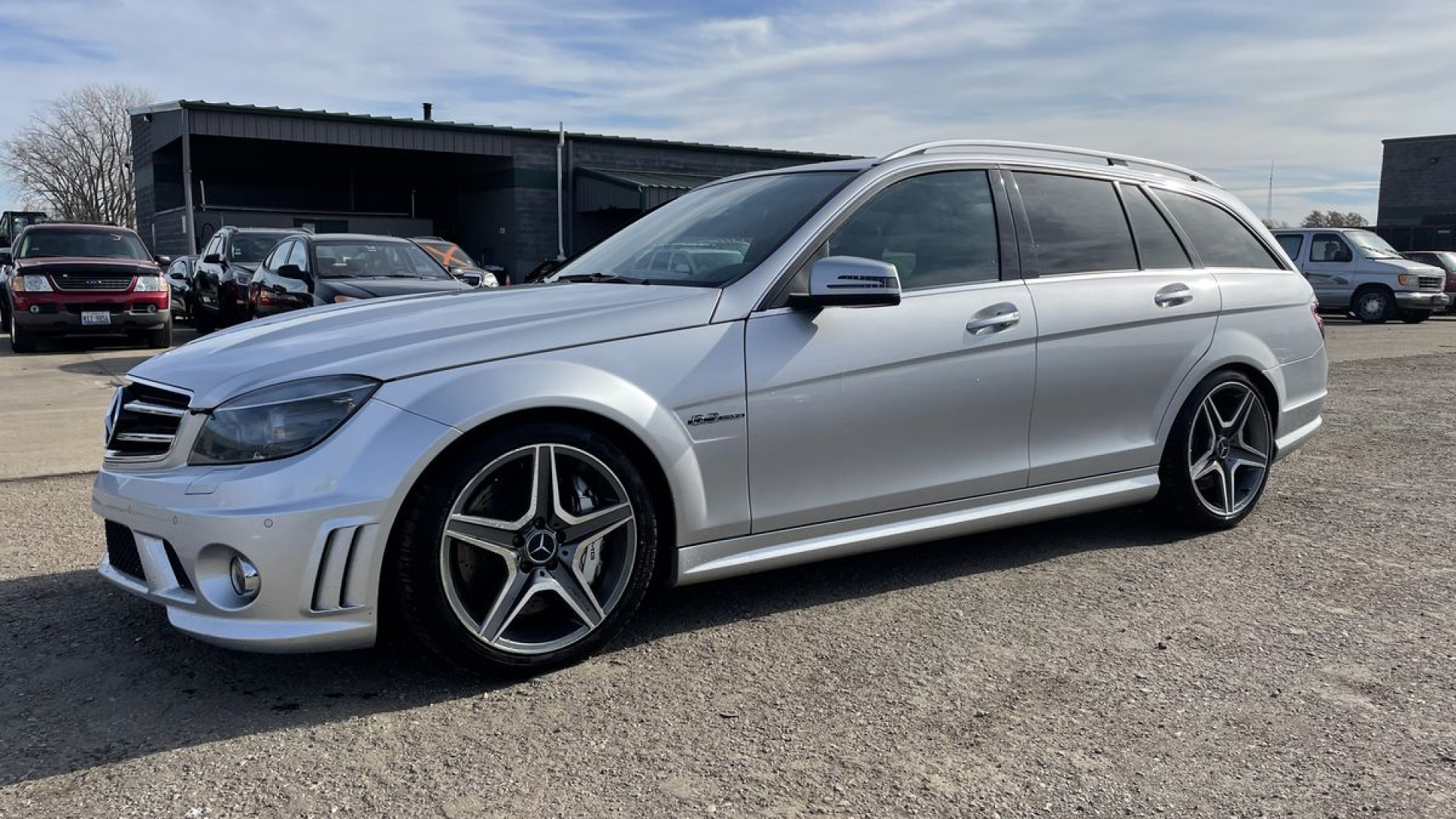 Как незаконно ввезенный Mercedes-Benz C63 спасли от дробилки | Tengriauto.kz